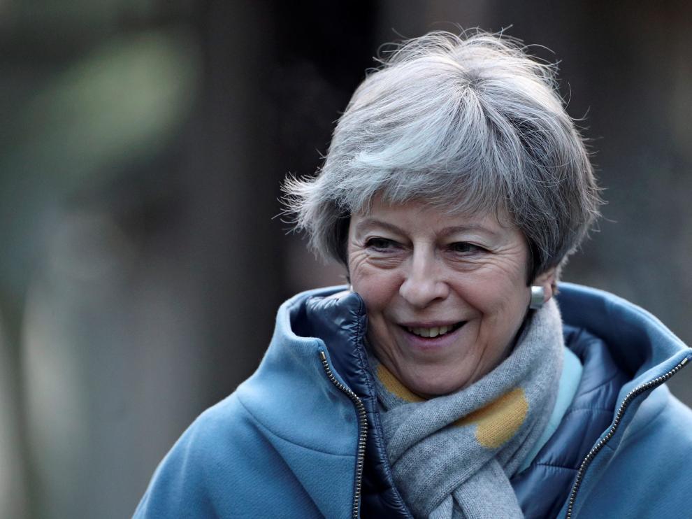 La primera ministra británica, Theresa May