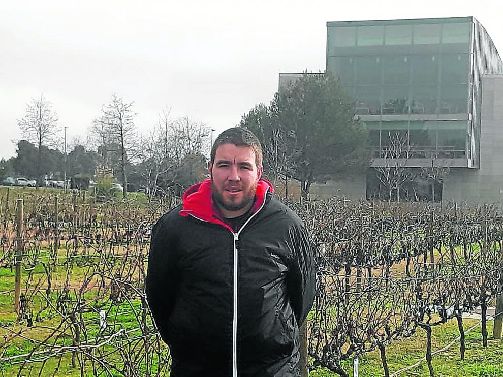 Carlos Molina, técnico de la asociación aragonesa de agricultura de conservación.