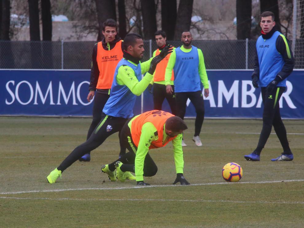 Herrera, en la imagen, aspira a la titularidad en San Sebastián por las lesiones de Musto y Melero.