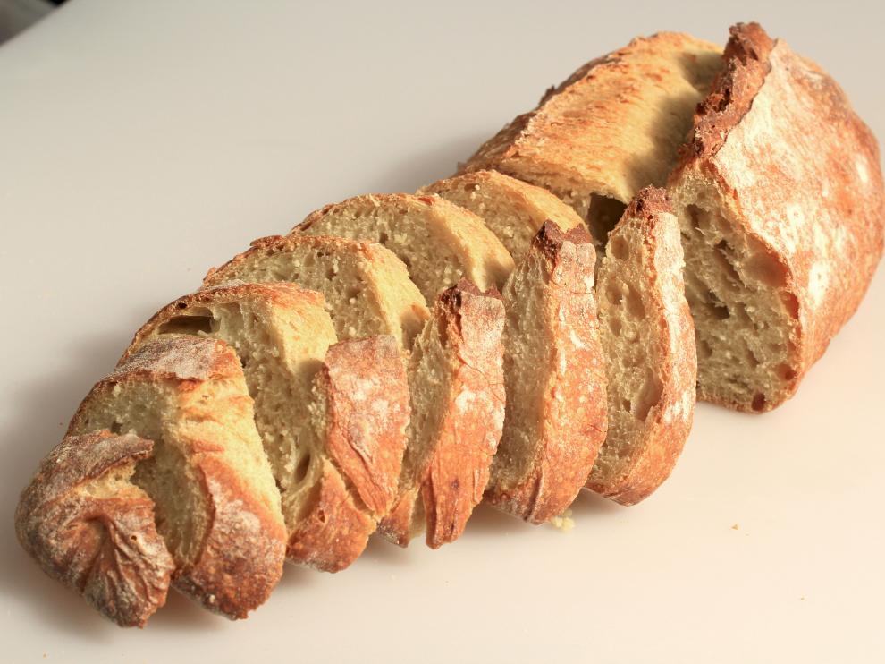 El pan Tritordeum tiene un color dorado y un sabor suave.