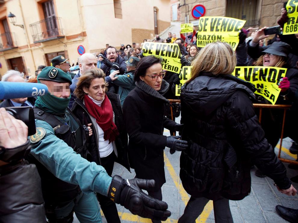 La ministra de Transición Energética, Teresa Ribera, en Andorra
