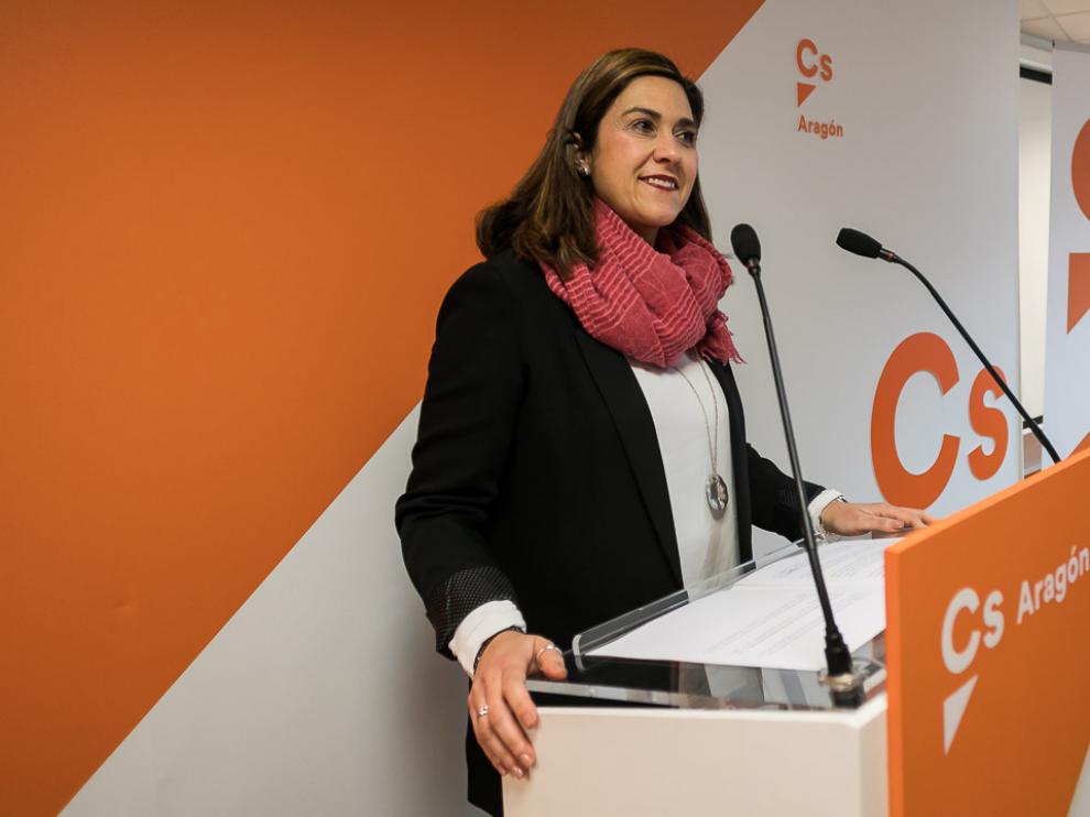 Susana Gaspar, portavoz de Ciudadanos.