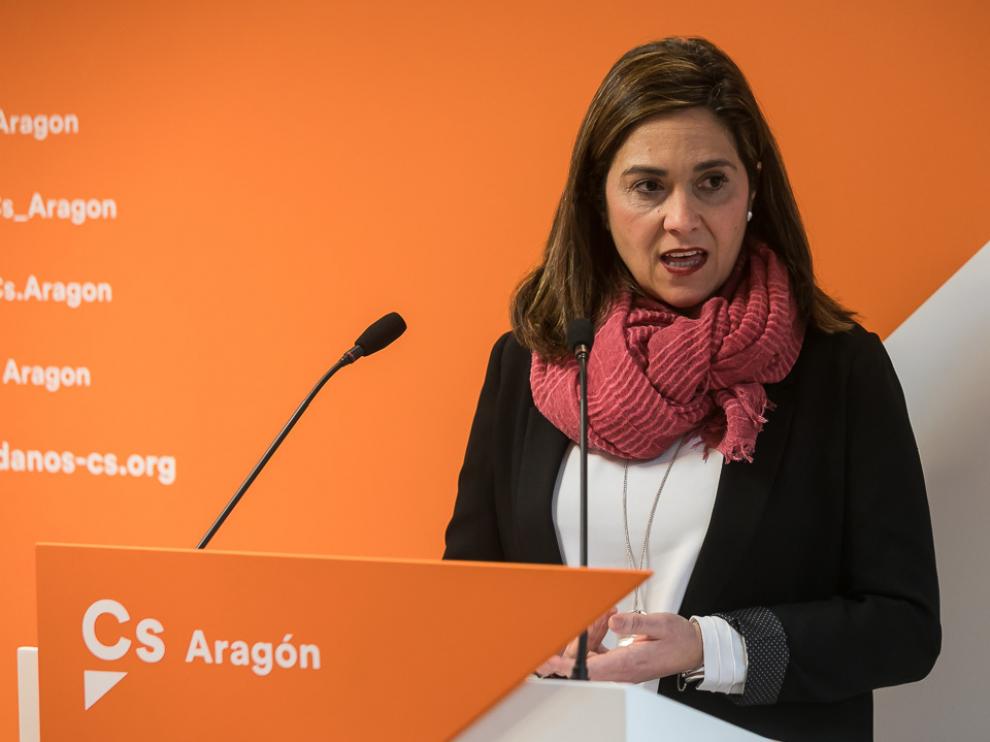 Susana Gaspar renuncia a las primarias autonómicas de Ciudadanos Aragón