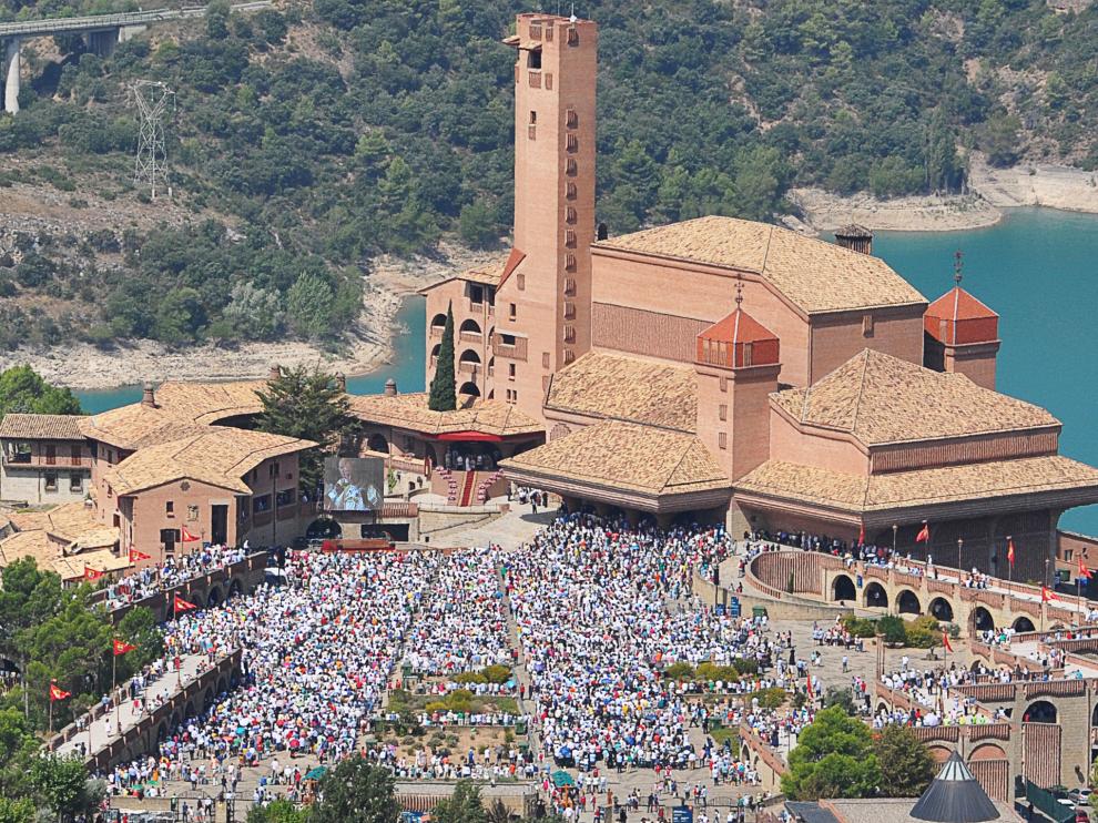 Celebración de la jornada mariana de la Familia en Torreciudad el pasado septiembre.