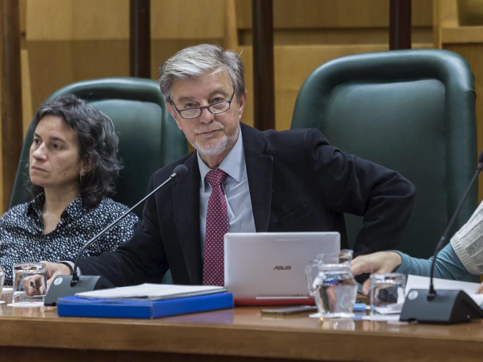 El alcalde de Zaragoza, Pedro Santisteve, en imagen de archivo.