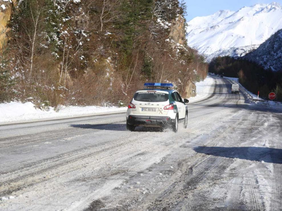 Temporal de nieve 2019 en Aragón.