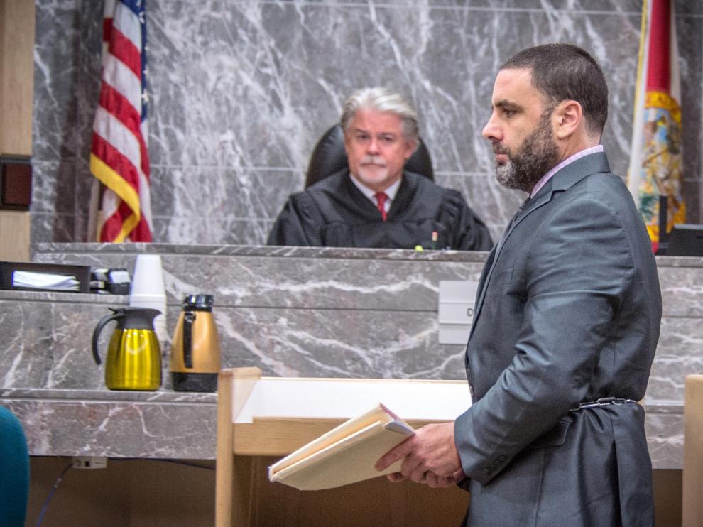 Pablo Ibar comparece este jueves ante el tribunal estatal de Florida.
