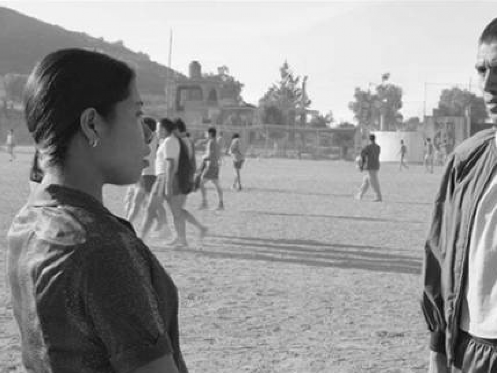 El actor, Jorge Antonio Guerrero, en un fotograma de la película nominada 'Roma'.