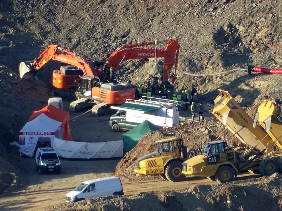 Comienza la última fase del rescate de Julen