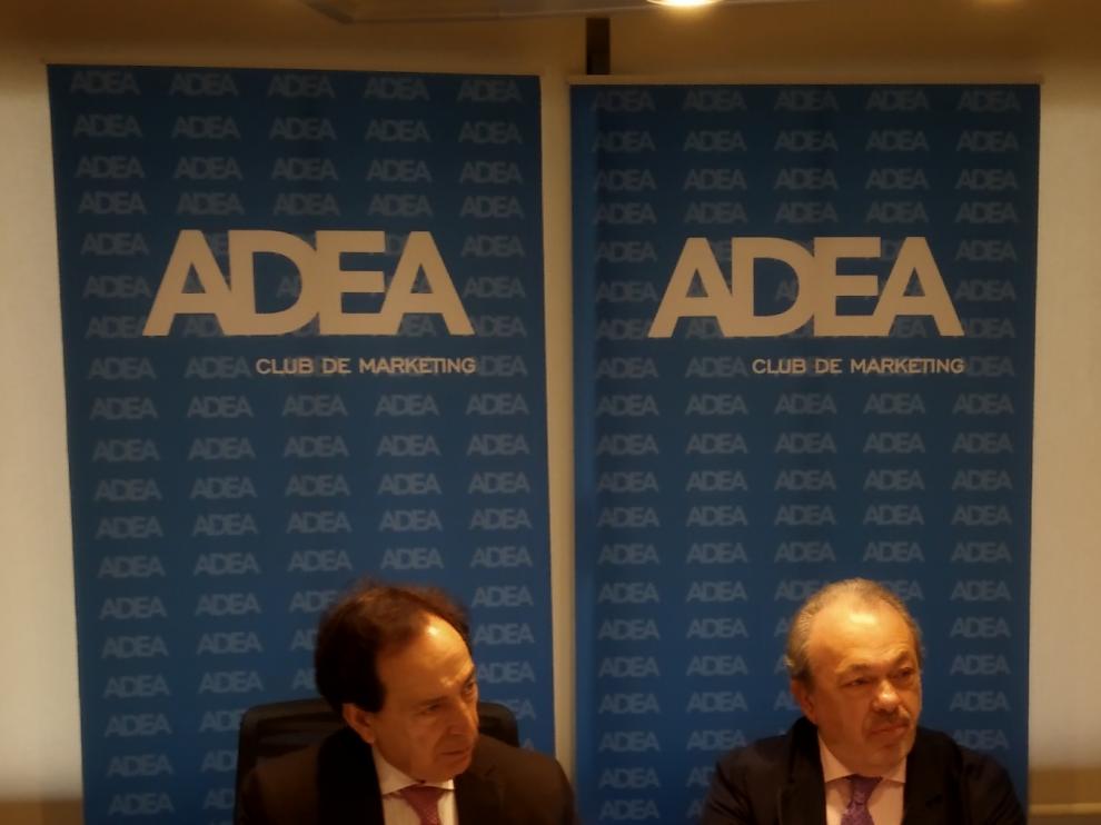 Salvador Arenere, presidente de ADEA y José Guillén, secretario general.