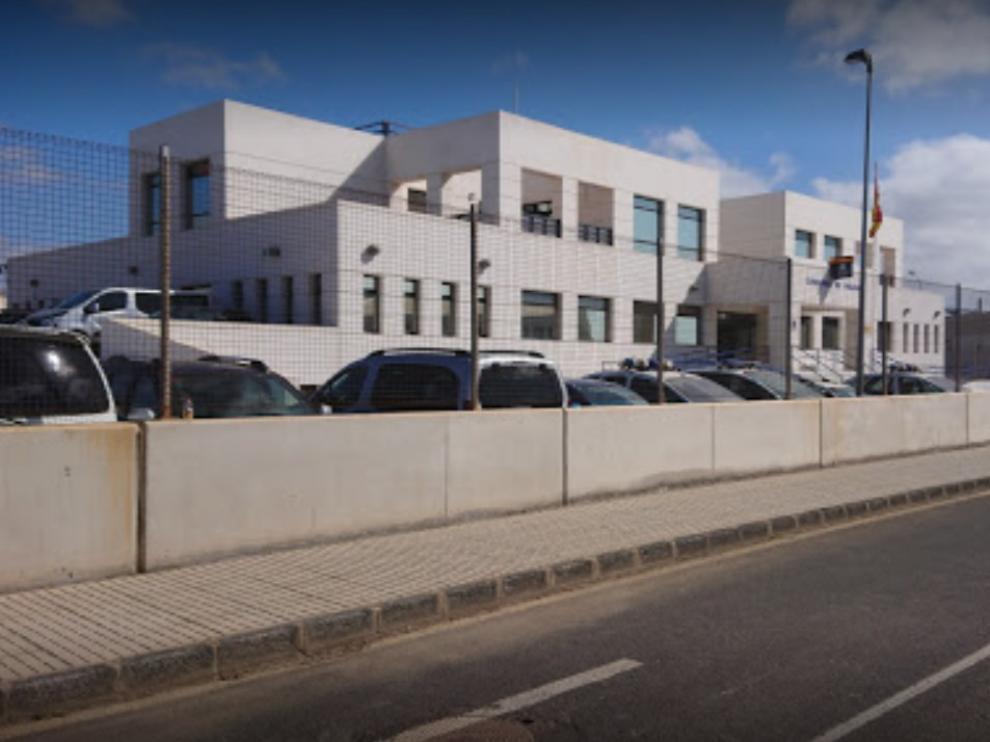 Comisaría de policía de Arrecife (Canarias).