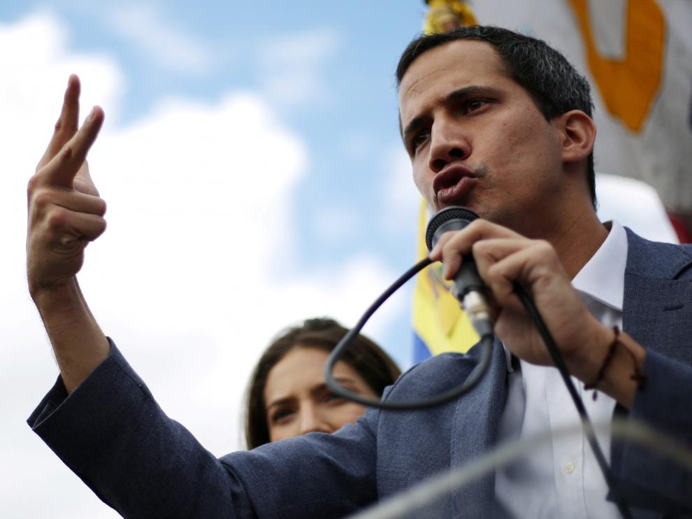 Juan Guaidó, proclamado presidente encargado de Venezuela.