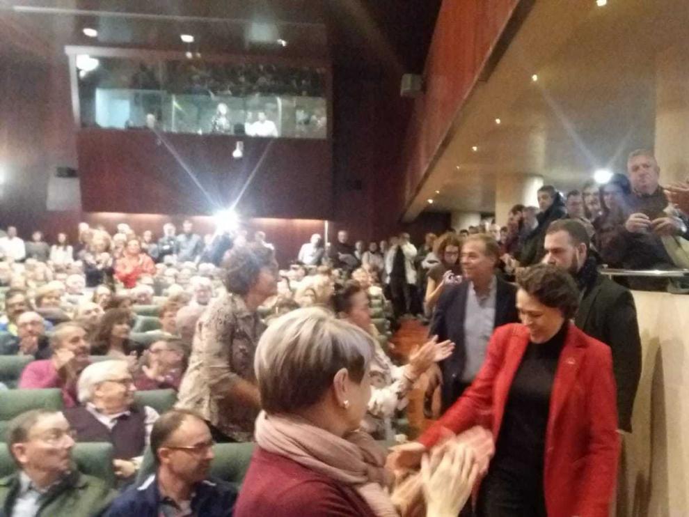 La ministra de Trabajo, en Huesca