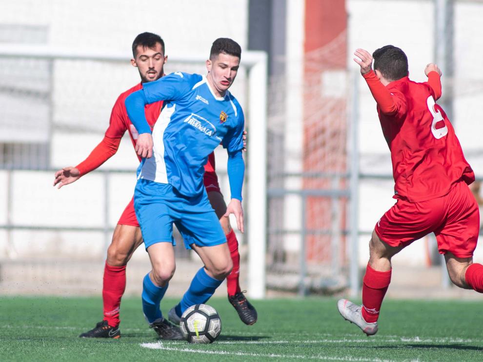 Partido. Regional Preferente Zaragoza 2014 vs Mallén.