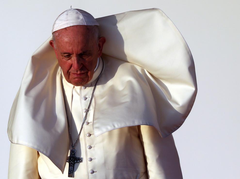 El Papa Francisco tras su participación en la JMJ en Panamá.