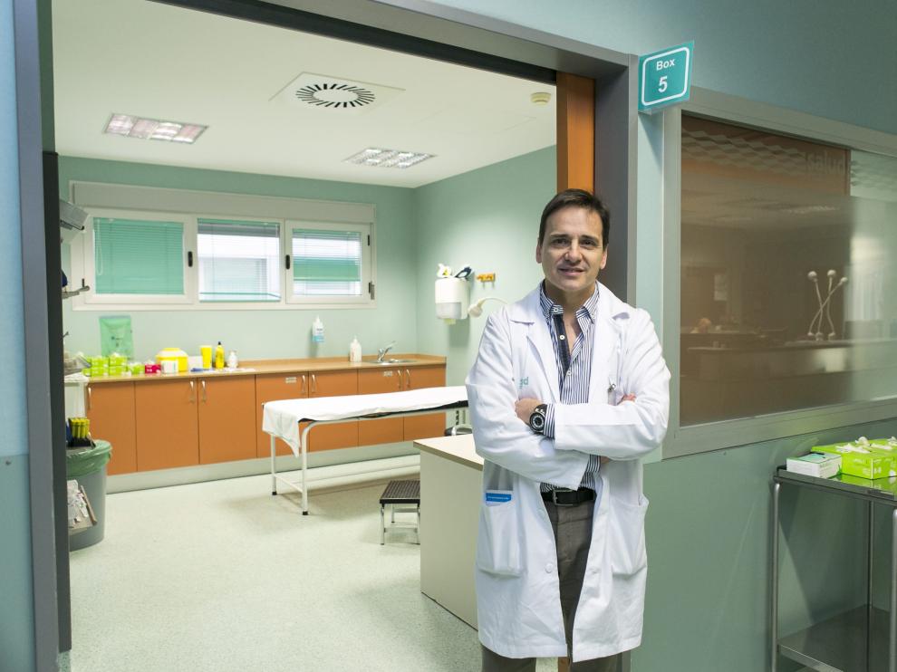 Javier Povar, coordinador de Urgencias del Hospital Miguel Servet de Zaragoza.