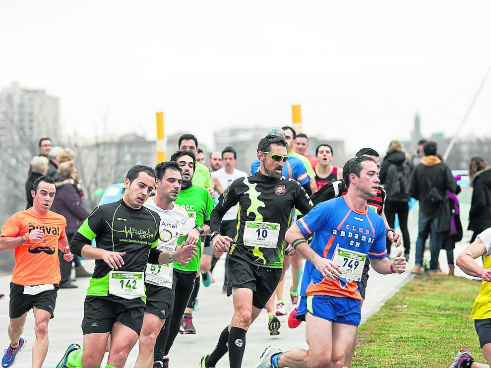 VII Carrera Popular 10K del Roscón, hace dos años en el Parque del Agua