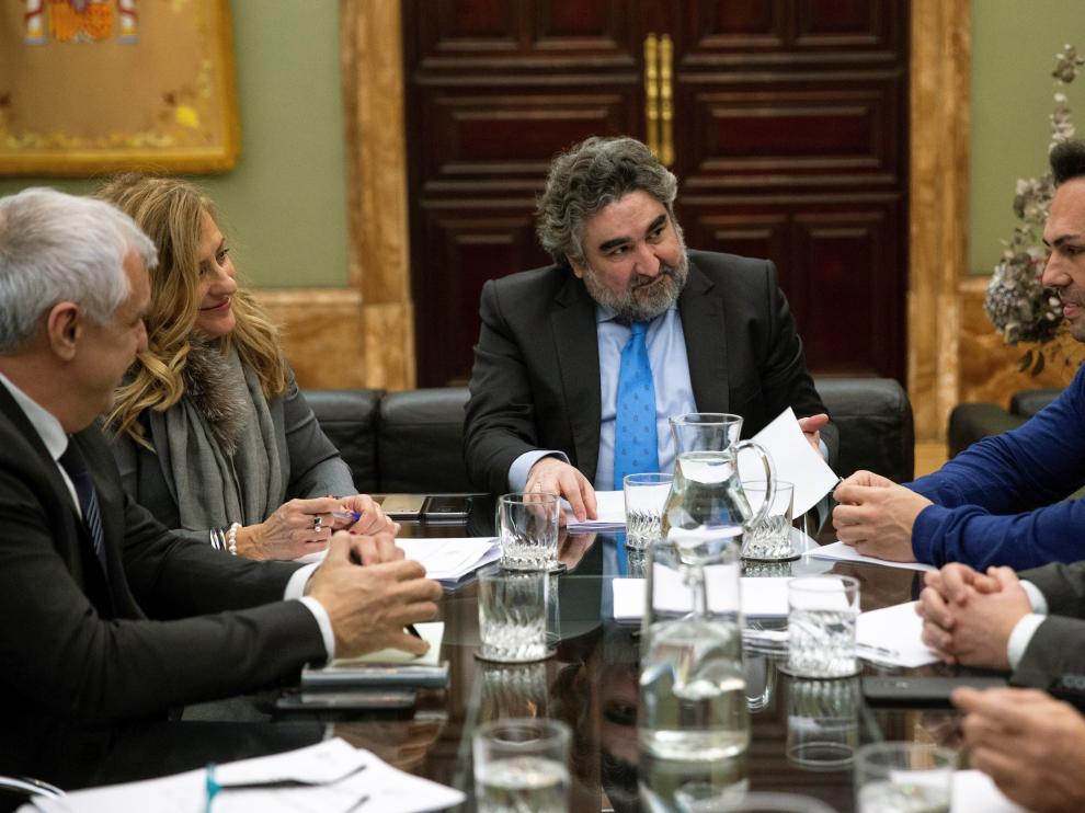 Reunión entre el Gobierno y los representantes de VTC.