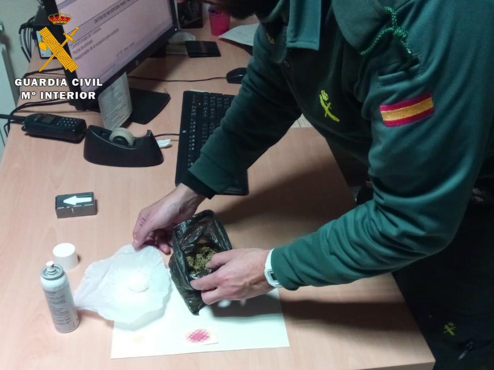Sustancias intervenidas por la Guardia Civil