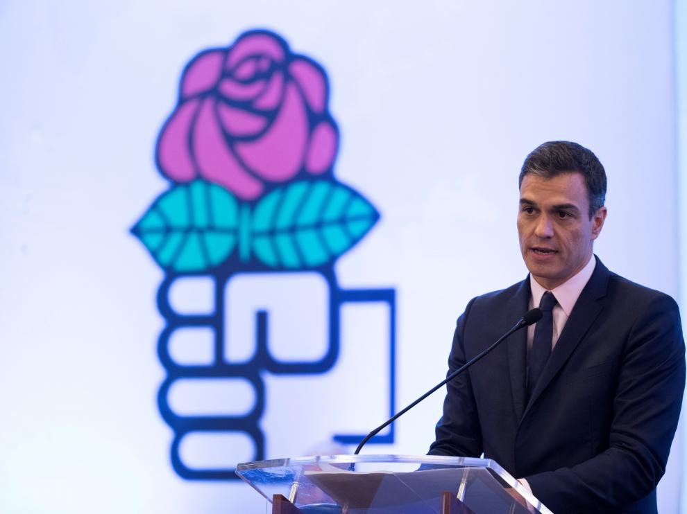 Pedro Sánchez en el consejo de la Internacional Socialista que se ha celebrado en Santo Domingo