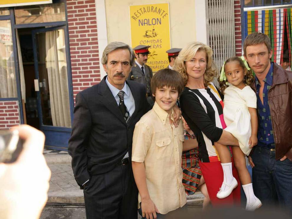 Los protagonistas de la serie 'Cuéntame' de TVE.