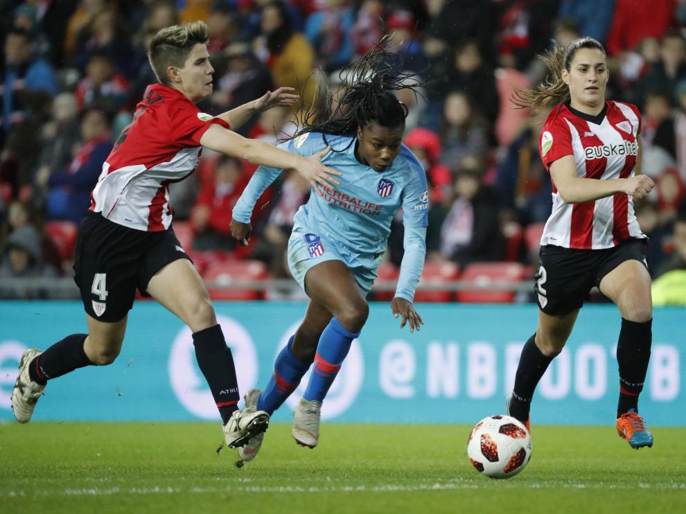 Athletic-Atlético de Madrid en la Copa de la Reina.