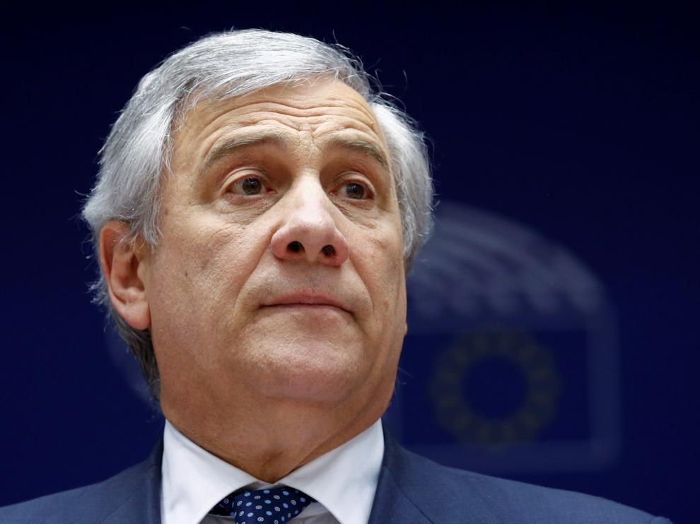 El presidente de la Eurocámara, Antonio Tajani.