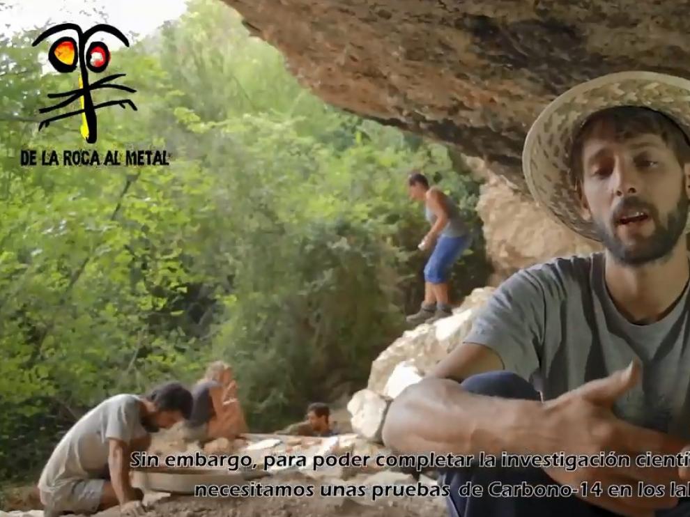 Los arqueólogos explican en un vídeo el objetivo de su proyecto en la Guarguera.