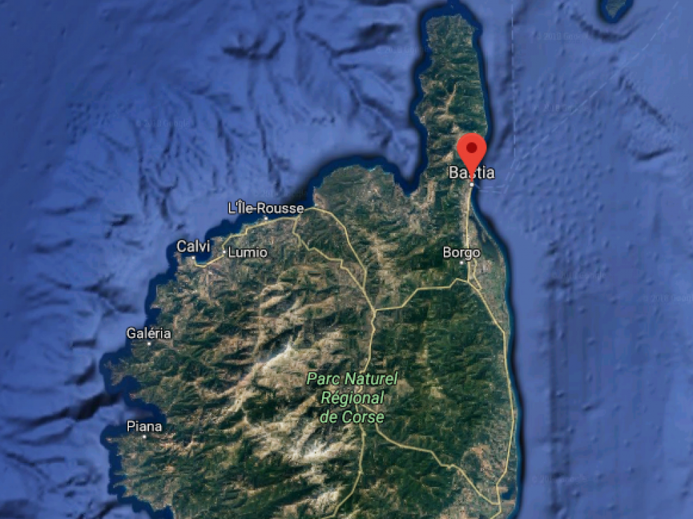 Según las autoridades, los hechos tuvieron lugar en torno a las 16.30 hora local en un barrio al sur de Bastia.