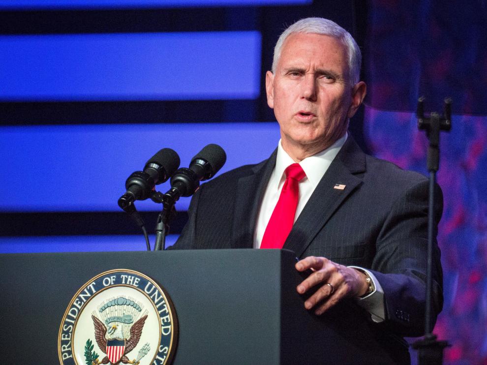 El vicepresidente de Estados Unidos, Mike Pence.
