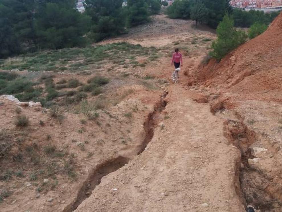 Imagen actual del Parque de las Arcillas.