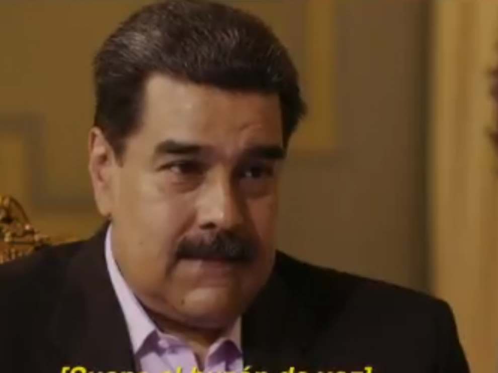 Nicolás Maduro en una entrevista con Jordi Évole para La Sexta.