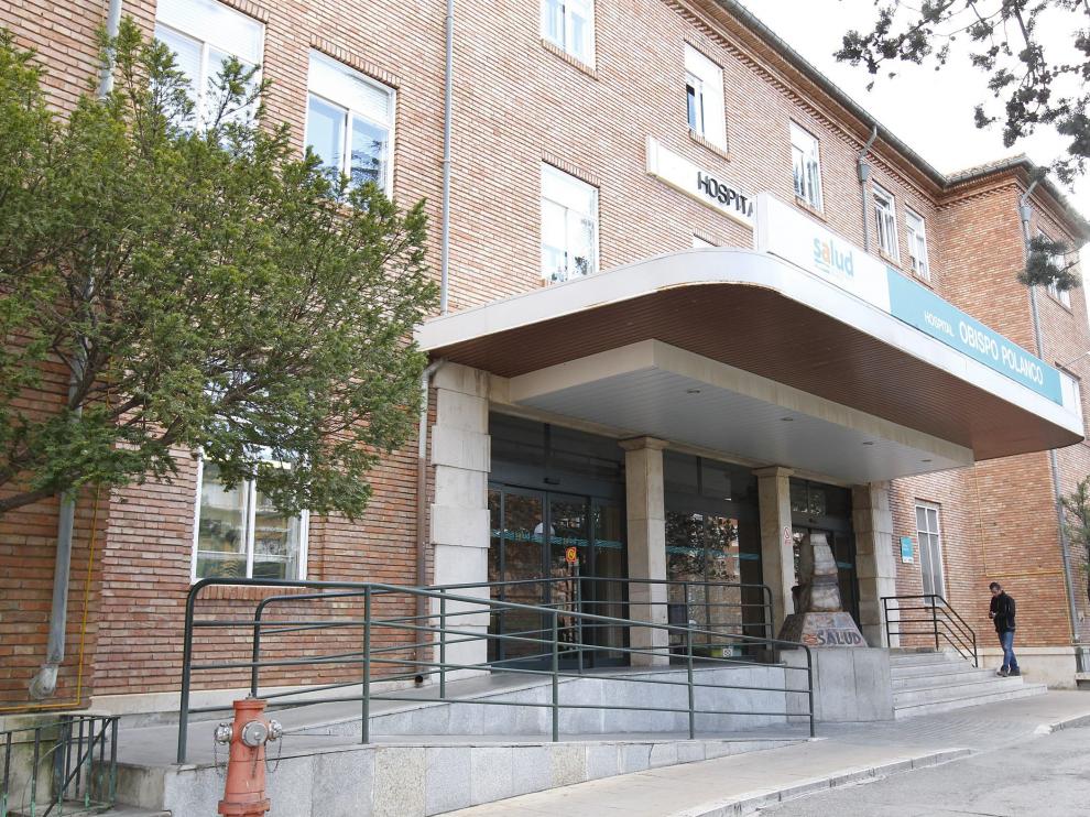 Fachada del Hospital Obispo Polanco de Teruel.