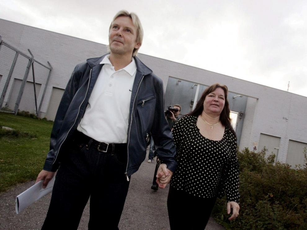 Nykänen tras salir de la cárcel en 2005.