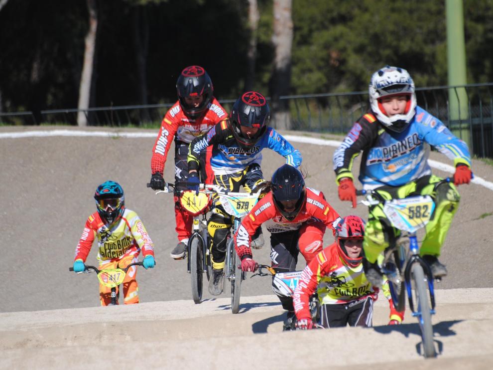 El CDM David Cañada acogió el pasado domingo la primera prueba de la Liga BMX Pirineos