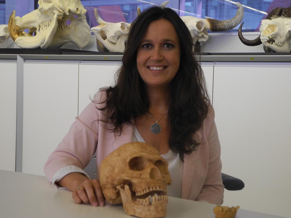 María Martinón-Torres intervino en los Encuentros del Museo de Ciencias Naturales de la Universidad de Zaragoza