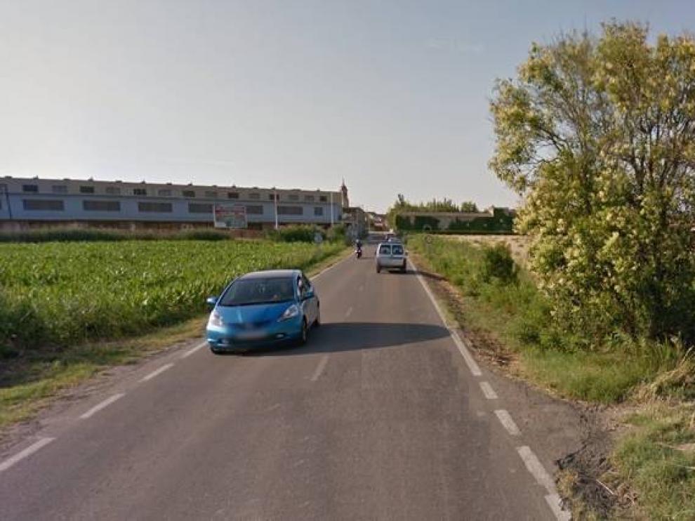 Imagen de archivo de la carretera de Movera a Pastriz.