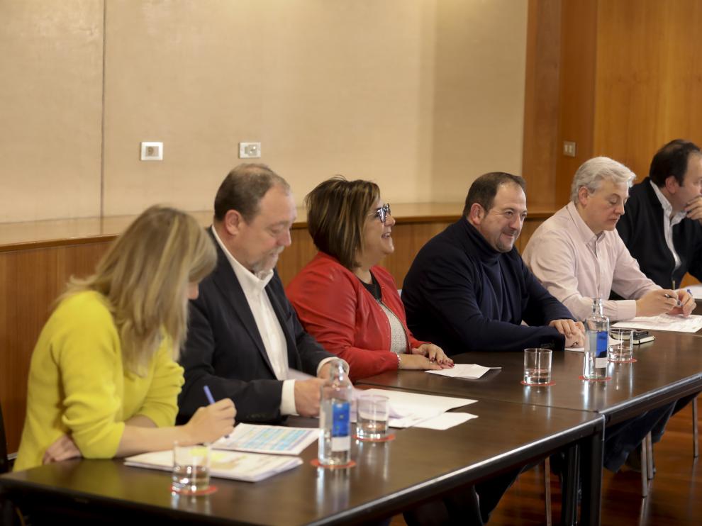 La DPH ha acogido este jueves la creación de la nueva red de municipios aragoneses con espacios protegidos