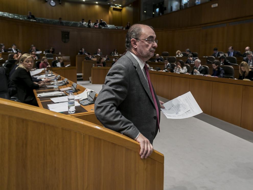 Javier Lambán, en imagen de archivo.
