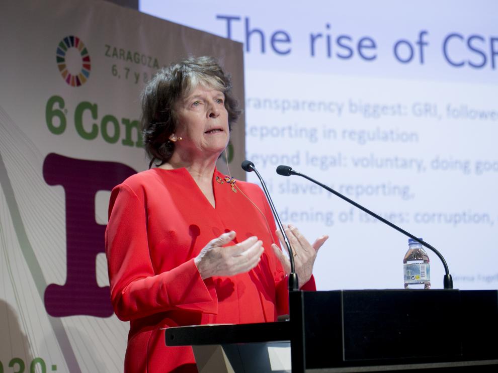 Teresa Fogelberg, directora ejecutiva adjunta de GRI.