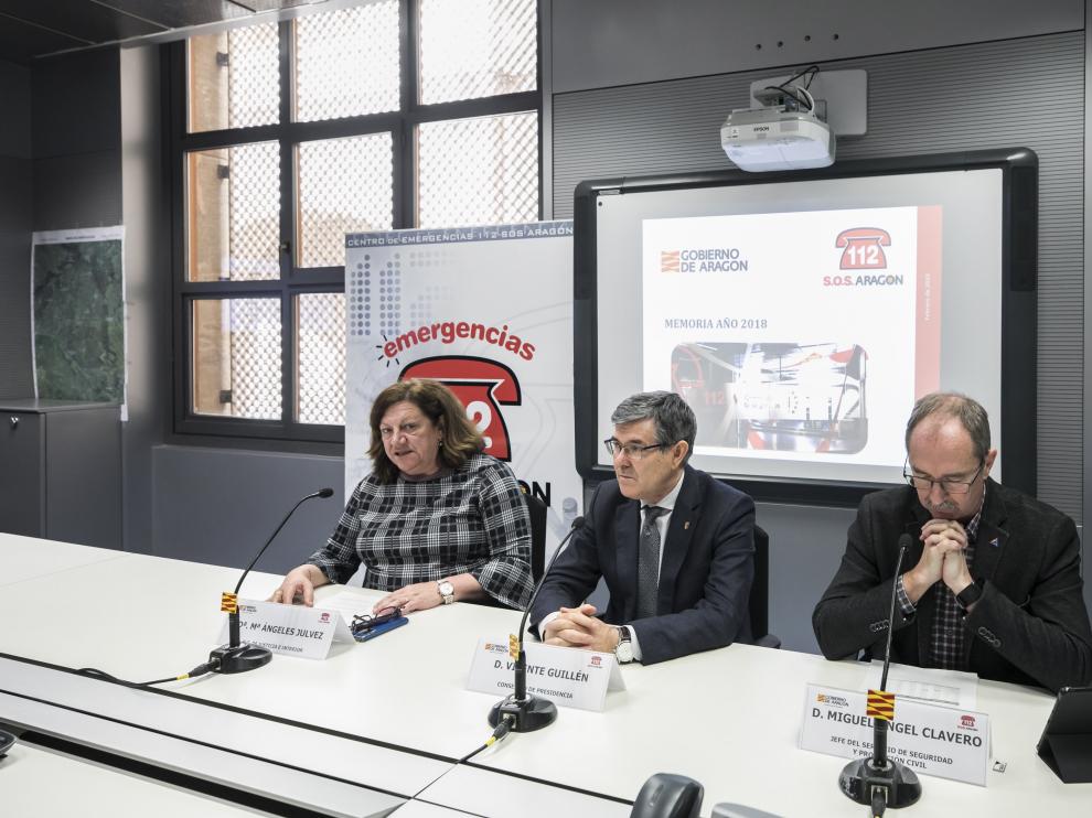 Presentación de la memoria anual del servicio de emergencias.