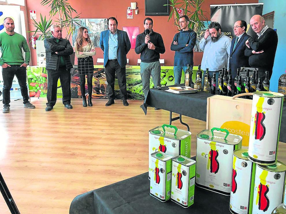 Acto de presentación de todos los aceites de la campaña del Somontano.