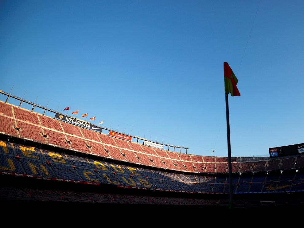 El Camp Nou.