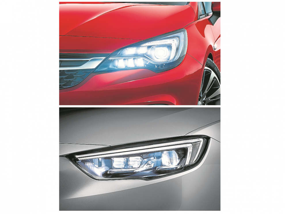 El Corsa, ofrecerá en su nueva versión el sistema de iluminación matricial Intellilux Led.