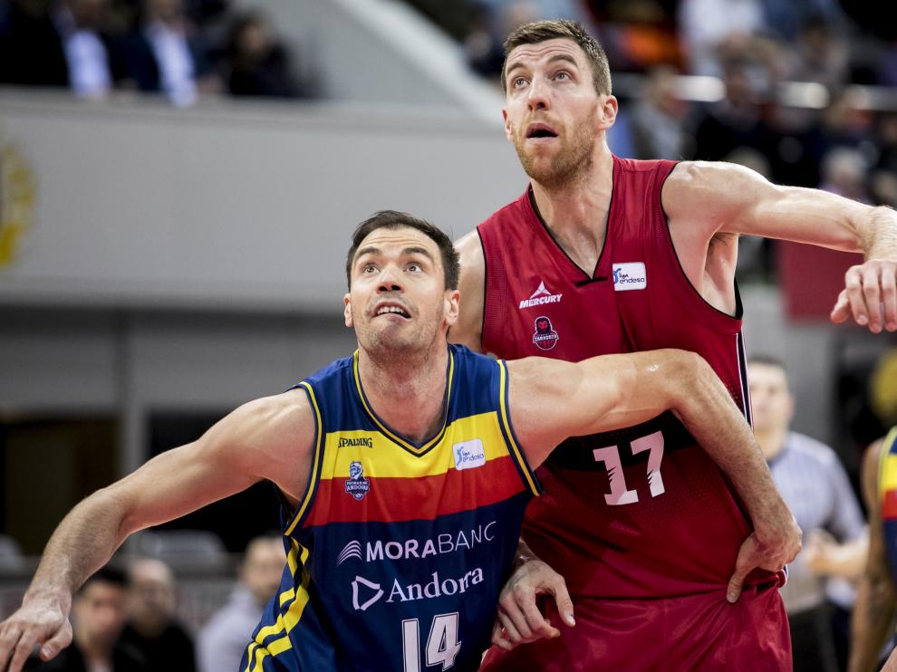 Fran Vázquez, en el partido ante el Andorra.