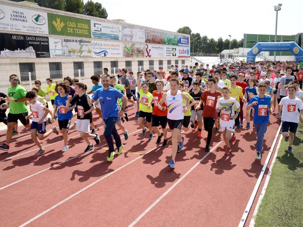 Pista de Atletismo en la Ciudad Deportiva Santa María.