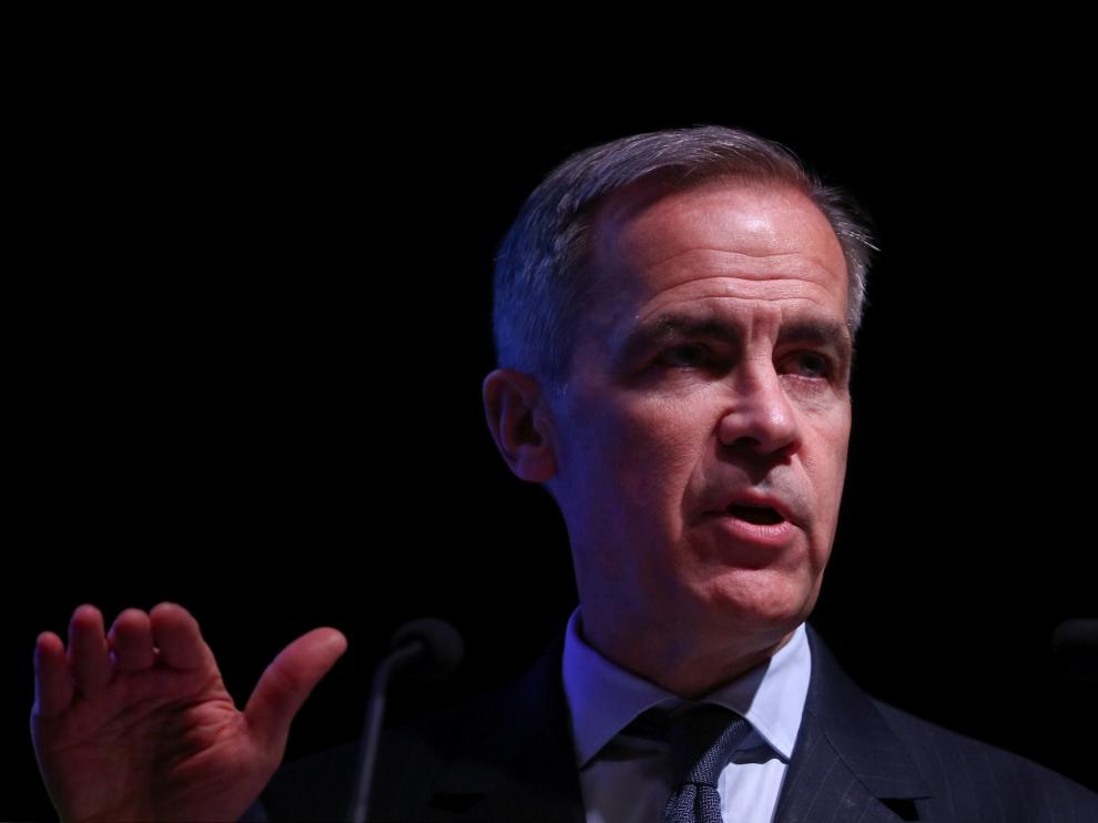 El gobernador del Banco de Inglaterra, Mark Carney.