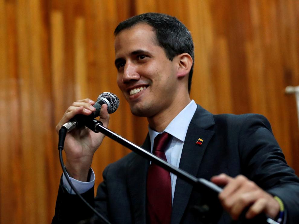 El líder de la oposición venezolana, Juan Guaidó.