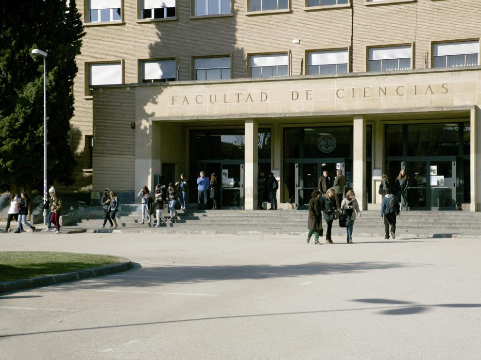 Facultad de Ciencias de la Universidad de Zaragoza.