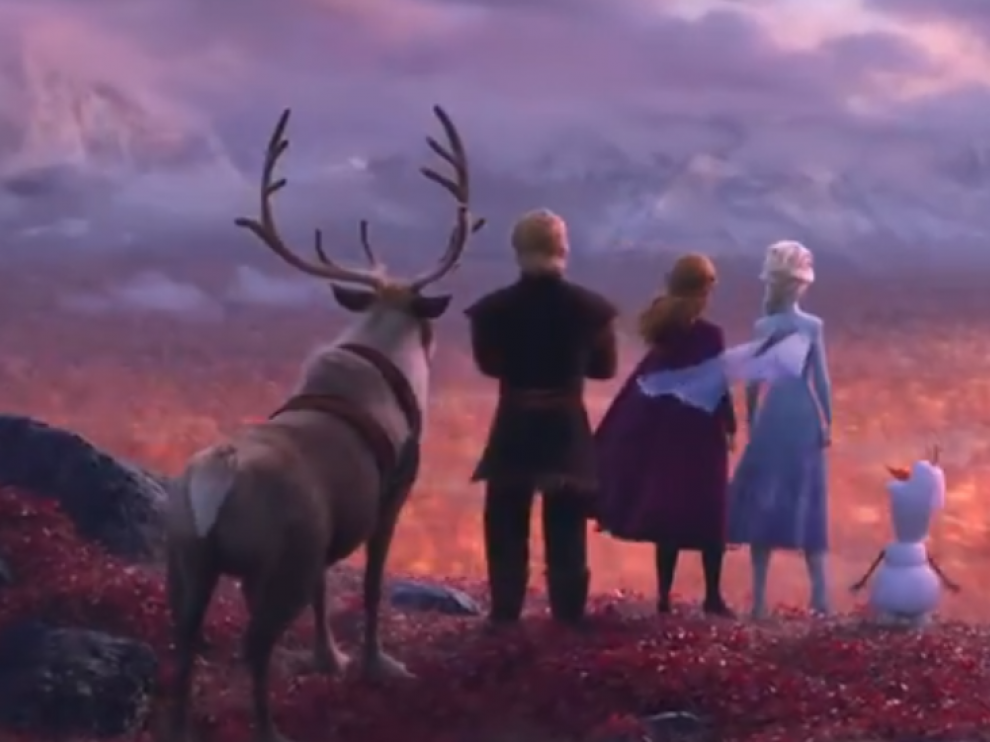 Fotograma del tráiler de la película 'Frozen 2'.